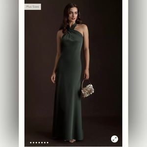 Bhldn Ruby dress worn one time as a bridesmaid. No alterations. Size 12 forest